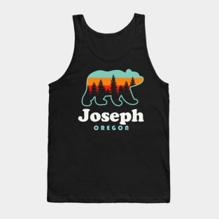 Joseph Oregon Vacation Trip Bear Tank Top
